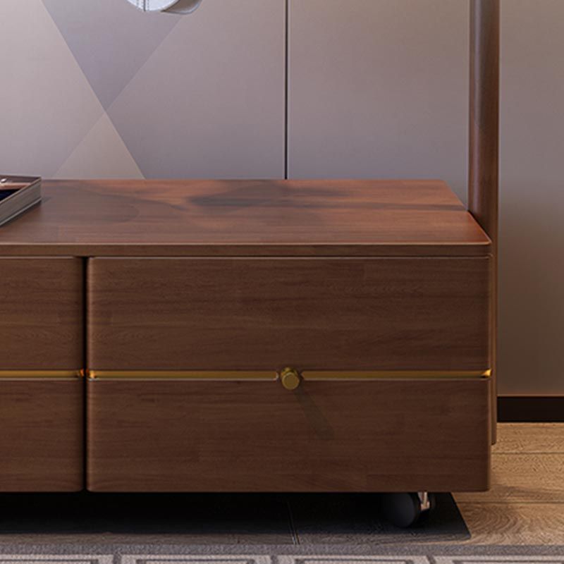 Contemporary Movable Wardrobe Wooden Bedroom Armoire with Drawers Clearhalo 'Armoires & Wardrobes' 'armoires_wardrobes' 'Bedroom Furniture' 'furn' 'furn_armoires_wardrobes' 'Furniture' 1200x1200_9288405e-cd84-4afd-9b3a-16f8ef11efe3