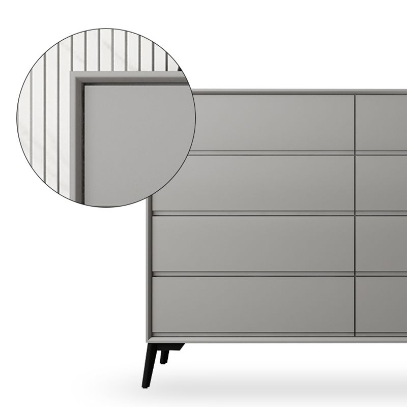 Wood Corner Accent Chest with Drawers Contemporary 15.74" Wide Side Cabinet