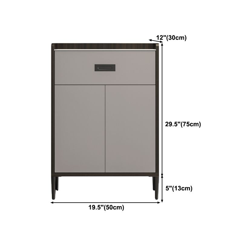 Server da pranzo moderno da pranzo a 1 cassetto Sinterita sinterizzata per soggiorno