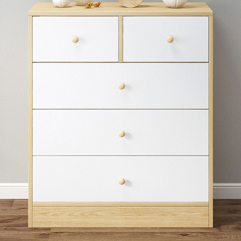 Contemporary Wooden Rectangle Accent Chest with Drawers Chest Clearhalo 'Cabinets & Chests' 'cabinets_chests' 'furn' 'furn_cabinets_chests' 'Furniture' 'Living Room Furniture' 1200x1200_928aa90c-7617-4365-97ef-dc36ab58aa48