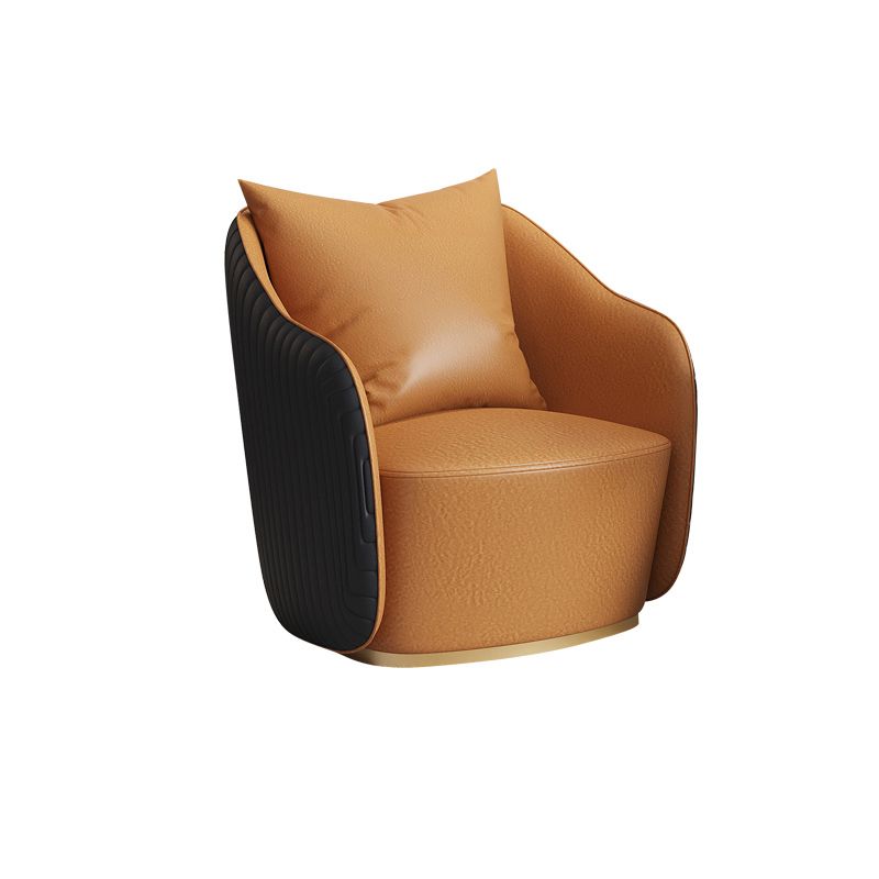 Contemporary Accent Armchair Modern Arms Included Barrel Accent Chair Clearhalo 'Accent Chairs' 'accent_chairs' 'Chairs & Seating' 'furn' 'furn_accent_chairs' 'Furniture' 'Living Room Furniture' 1200x1200_928e78e7-981e-4bb5-bc44-7153a1f7c131