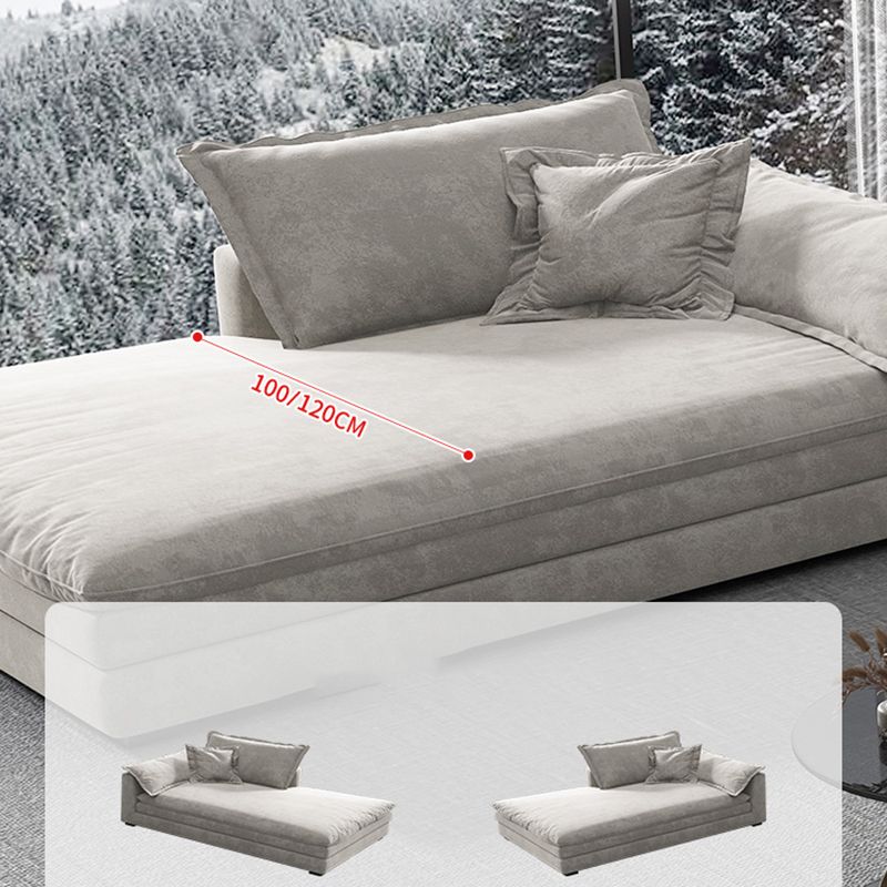 Glam Cushioned Chaise Lounge Recessed Arms Chaise with Three Pillows for Bedroom Clearhalo 'Chairs & Seating' 'Chaise Lounge' 'chaise_lounge' 'furn' 'furn_chaise_lounge' 'Furniture' 'Living Room Furniture' 1200x1200_9291617a-0427-4043-8fcc-e76c8f61af49