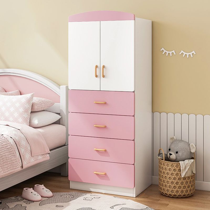 Contemporary Style Wooden Wardrobe White Colour Wardrobe Closet for Home Clearhalo 'Armoires & Wardrobes' 'armoires_wardrobes' 'Bedroom Furniture' 'furn' 'furn_armoires_wardrobes' 'Furniture' 1200x1200_92927e28-4dc8-472b-960b-c7eb7104fb77