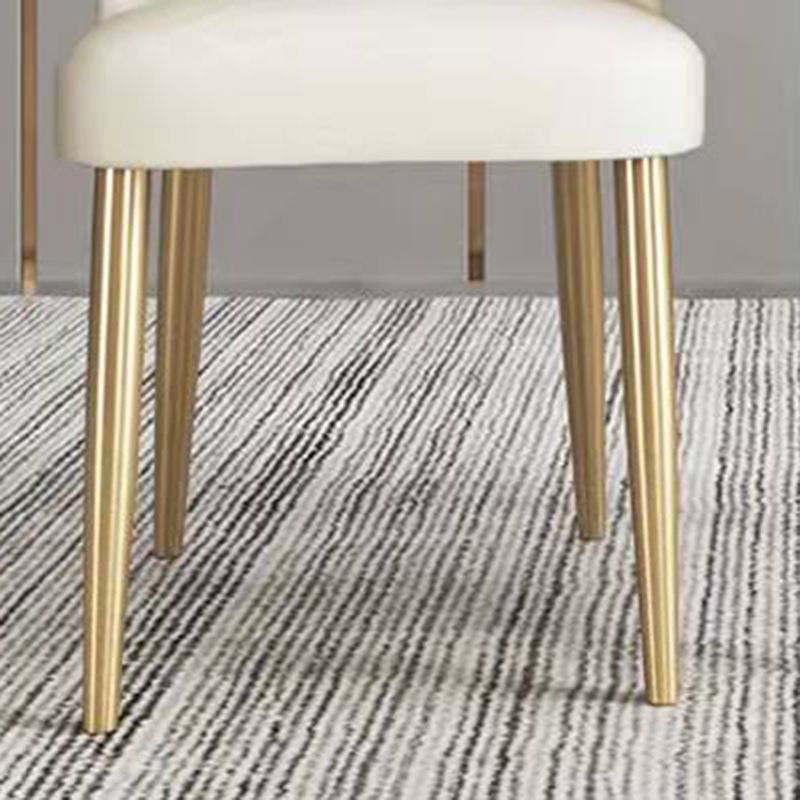 Nordic Style Dining Chairs Armless Side Chair for Kitchen with Metal Legs Clearhalo ' kitchen&dining_furn' 'Dining Chairs' 'Dining Tables & Seating' 'dining_chair' 'furn' 'furn_dining_chair' 'Furniture' 'furniture_dining_chair' 'Kitchen & Dining Furniture' 'kitchen' 1200x1200_929454f2-fca7-44c6-b511-ed2873bd4e0b