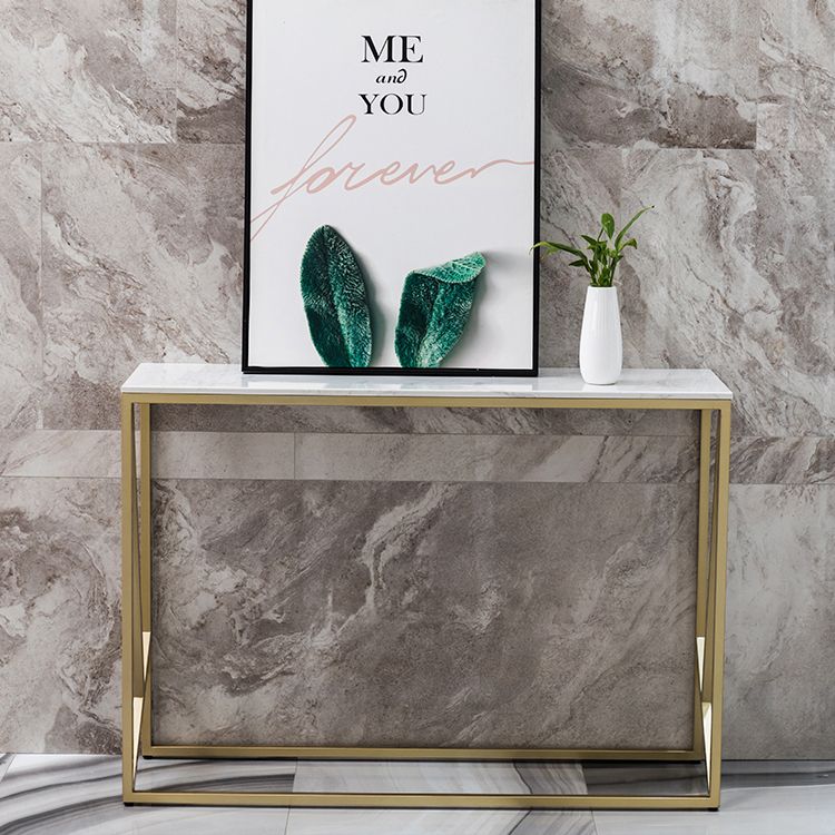 33.46 "Table de acento resistente a la tabla de la mesa de la consola de 1 estante para el salón