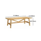 Contemporary Style Dining Table Solid Wood Rectangle Table for Home Kitchen Clearhalo 'Dining Tables & Seating' 'Dining Tables' 'dining_table' 'furn' 'furn_dining_table' 'Furniture' 'Kitchen & Dining Furniture' 1200x1200_92974715-55a4-4950-af7f-1843530f8940