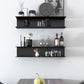 Wall Mounted Industrial Bookshelf Iron Frame and Shelf for Living Room Clearhalo 'Bookcases' 'furn' 'furn_bookcases' 'Furniture' 'furniture_bookcases' 'kitchen' 'kitchen_bookcases' 'Living Room Furniture' 'Office Furniture' 1200x1200_92978220-77f8-425d-a45b-2ab0627f2397