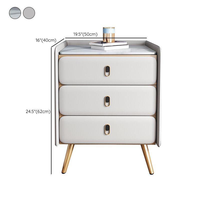 Tavolo da accento in legno massiccio comodino moderno tavolo notturno con gambe