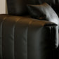 Black Genuine Leather Sofa Mid-Century Modern Square Arm Sofa Clearhalo 'furn' 'furn_sofas' 'Furniture' 'Living Room Furniture' 'Sofa' 'sofas' 1200x1200_929b2eb5-af0a-4efd-ba26-ecb5cfcab254