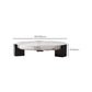 Marble Coffee Cocktail Table Contemporary 3 Legs Coffee or End Table Clearhalo 'Coffee & Accent Tables' 'Coffee Tables' 'coffee_tables' 'furn' 'furn_coffee_tables' 'Furniture' 'Living Room Furniture' 1200x1200_929bb4c3-11cc-4fe7-b80e-a9489b544e38