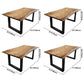 Industrial Brown Rectangle Shape Dining Table Solid Wood Standard Dining Table for Kitchen Clearhalo ' dining_table' 'Dining Tables & Seating' 'Dining Tables' 'furn' 'furn_dining_table' 'Furniture' 'furniture_dining_table' 'Kitchen & Dining Furniture' 'kitchen&dining_furn' 'kitchen' 'kitchen_dining_table' 1200x1200_929de2c9-fcc1-4c71-9f77-f951942f93dd