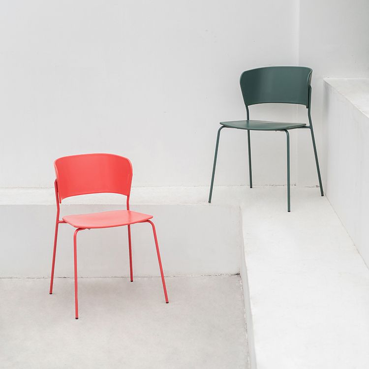 Contemporary Dining Chairs Armless Side Chairs with Metal Legs for Kitchen Clearhalo ' kitchen&dining_furn' 'Dining Chairs' 'Dining Tables & Seating' 'dining_chair' 'furn' 'furn_dining_chair' 'Furniture' 'furniture_dining_chair' 'Kitchen & Dining Furniture' 'kitchen' 1200x1200_929effae-4e86-4d1c-a376-a4fda4e255d0