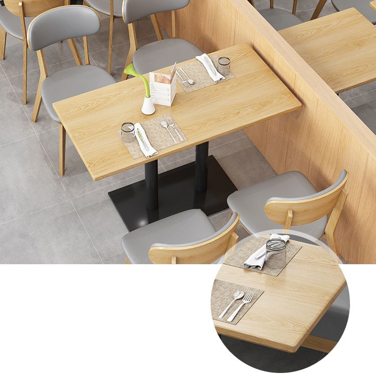 Industrial Style Dining Table Black Metal Base Table for Home Kitchen Dinner Clearhalo ' dining_table' 'Dining Tables & Seating' 'Dining Tables' 'furn' 'furn_dining_table' 'Furniture' 'furniture_dining_table' 'Kitchen & Dining Furniture' 'kitchen&dining_furn' 'kitchen' 'kitchen_dining_table' 1200x1200_92a28f7f-4e30-4b25-92f1-4acc28bdeab9