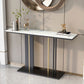 Modern 31.5" Tall Console Table Marble Rectangle Console Table