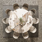 Modern Extendable Dining Table Round Dining Table with 4 Wood Legs Clearhalo ' dining_table' 'Dining Tables & Seating' 'Dining Tables' 'furn' 'furn_dining_table' 'Furniture' 'furniture_dining_table' 'Kitchen & Dining Furniture' 'kitchen&dining_furn' 'kitchen' 'kitchen_dining_table' 1200x1200_92a518c8-1490-4c5b-9c1b-1d2541313204