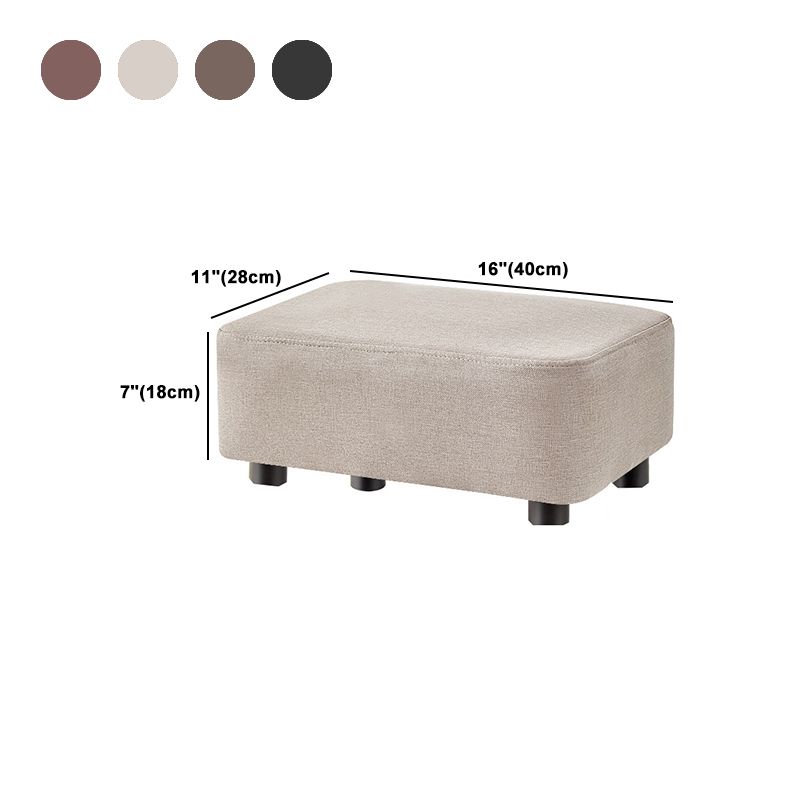 Contemporary Ottoman Solid Color Water Resistant Leather Rectangle Footstool Ottoman Clearhalo 'furn' 'furn_ottomans_poufs' 'Furniture' 'Living Room Furniture' 'Ottomans & Poufs' 'ottomans_poufs' 1200x1200_92a5a303-ce3a-4579-94b1-73a0e3fb893e