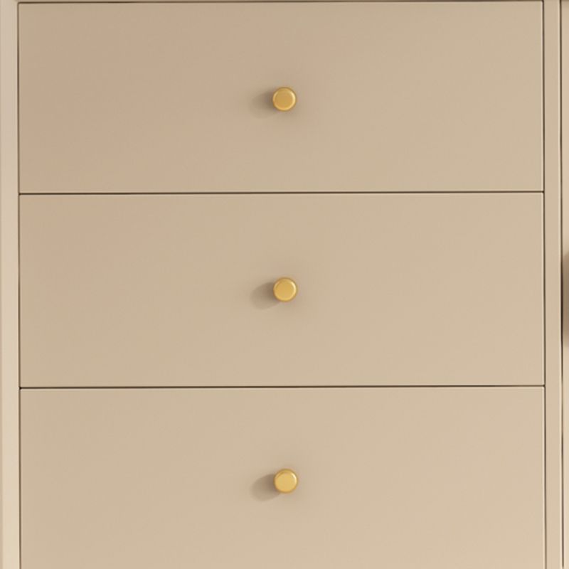 Server a buffet di pietra per tavolino a buffet contemporanei con cassetti per sala da pranzo