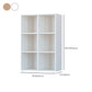 Closed Back Standard Bookcase Contemporary Engineered Wood Bookshelf