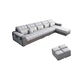 Contemporary Pillow Top Arm Furniture Sectionals in Grey for 3/4/5 People