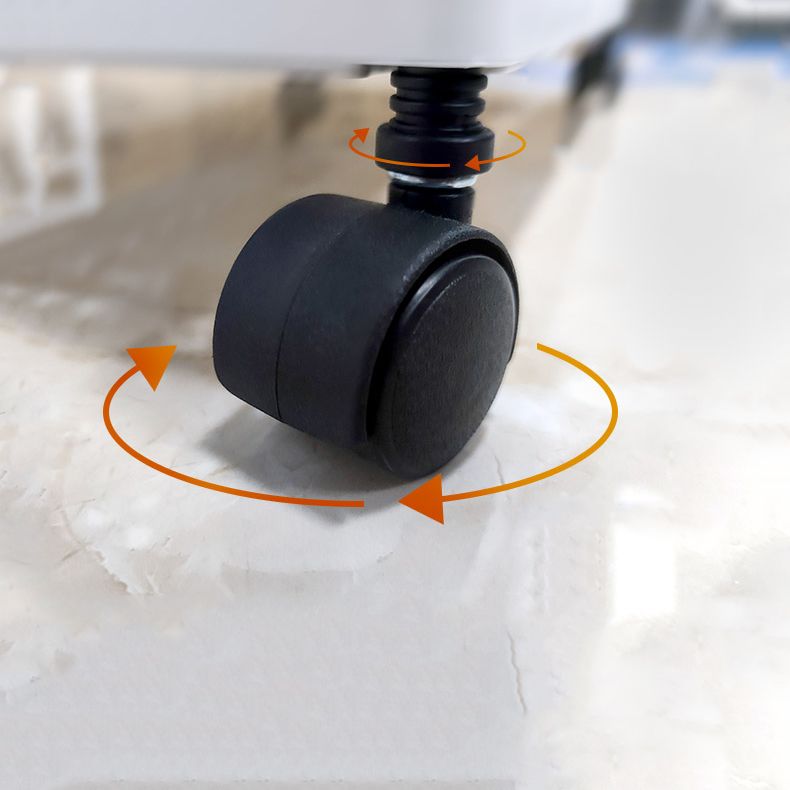 Modern Style Bookshelf Open Shelf Bookcase with Caster Wheels Clearhalo 'Bookcases' 'furn' 'furn_bookcases' 'Furniture' 'furniture_bookcases' 'kitchen' 'kitchen_bookcases' 'Living Room Furniture' 'Office Furniture' 1200x1200_92b2bae6-1810-4718-8470-9d5be16cea34