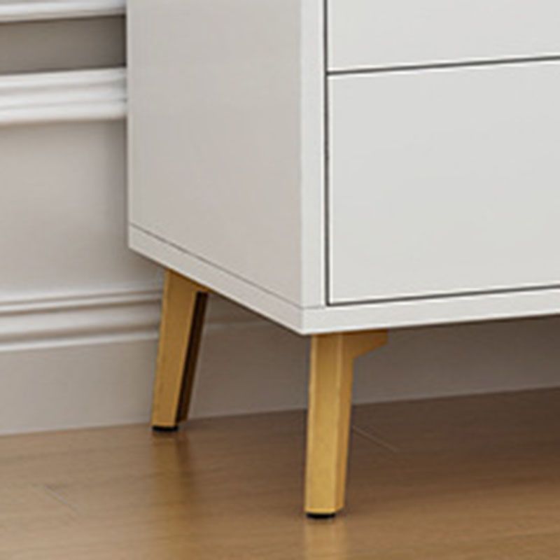 Cómoda de almacenamiento vertical de madera de ingeniería Glam, cómoda para dormitorio con cajones