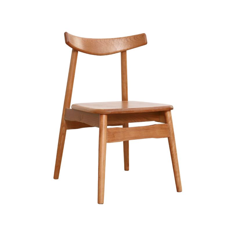 Contemporary Style Dining Room Chairs Solid Dining Armless Chairs with Wooden Legs Clearhalo ' kitchen&dining_furn' 'Dining Chairs' 'Dining Tables & Seating' 'dining_chair' 'furn' 'furn_dining_chair' 'Furniture' 'furniture_dining_chair' 'Kitchen & Dining Furniture' 'kitchen' 1200x1200_92b368b2-4038-4b95-b33b-94745e1f0fa9