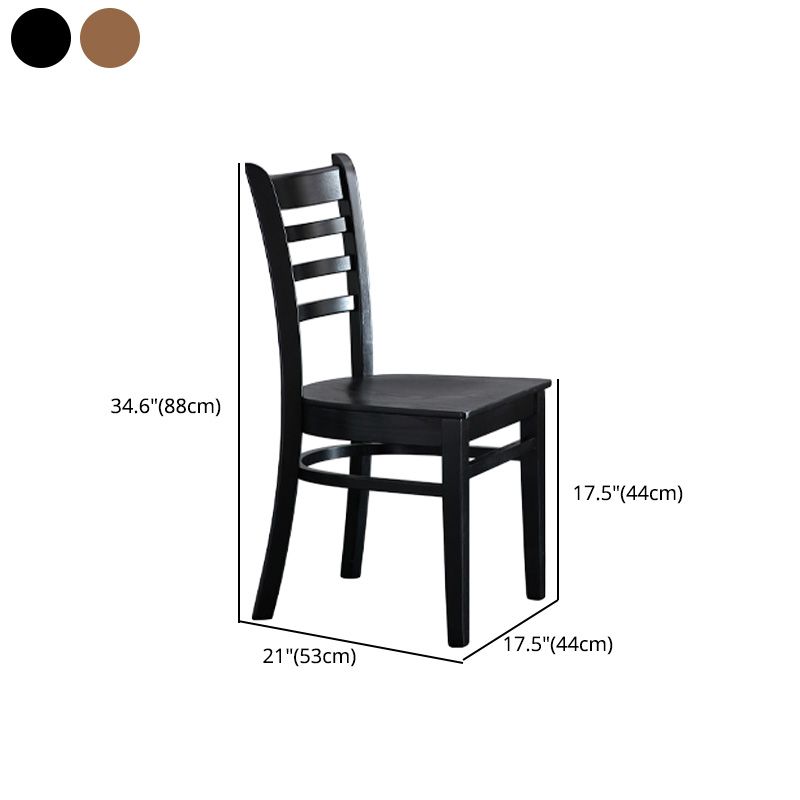 Modern Armless Dining Chairs Wooden Side Kitchen Chairs for Home Clearhalo 'Dining Chairs' 'Dining Tables & Seating' 'dining_chair' 'furn' 'furn_dining_chair' 'Furniture' 'furniture_dining_chair' 'Kitchen & Dining Furniture' 1200x1200_92b6a0d0-84d2-49b3-8879-c7095ec34fff