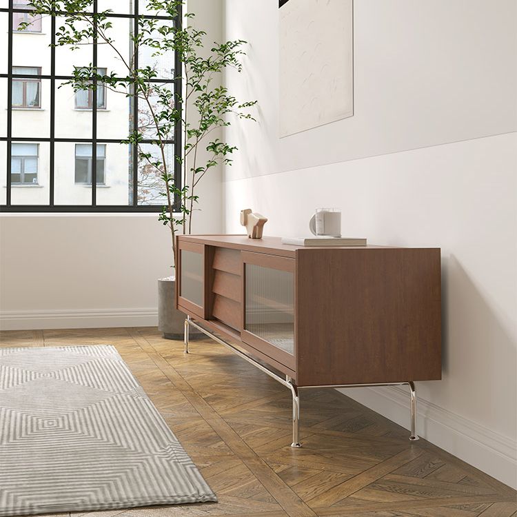 Scandinavian TV Stand Console Solid Wood TV Media Stand with Drawers Clearhalo 'furn' 'furn_tv_stands_entertainment_centers' 'Furniture' 'Living Room Furniture' 'TV Stands & Entertainment Centers' 'TV Stands & Media Storage Furniture' 'tv_stands_entertainment_centers' 1200x1200_92ba8c18-eb89-4131-92a4-c6e9596c9f1b