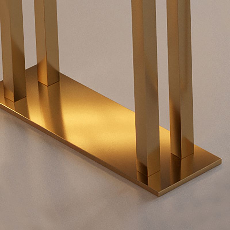 42-inch Height Luxury Cocktail Bar Table Gold Base Bar Height Table Clearhalo 'Bar Furniture' 'Bar Tables' 'bar_tables' 'furn' 'furn_bar_tables' 'Furniture' 'furniture_bar_tables' 'Kitchen & Dining Furniture' 'kitchen&dining_furn' 'kitchen' 1200x1200_92bb203f-8af4-4ec0-956c-e9f8926122dd