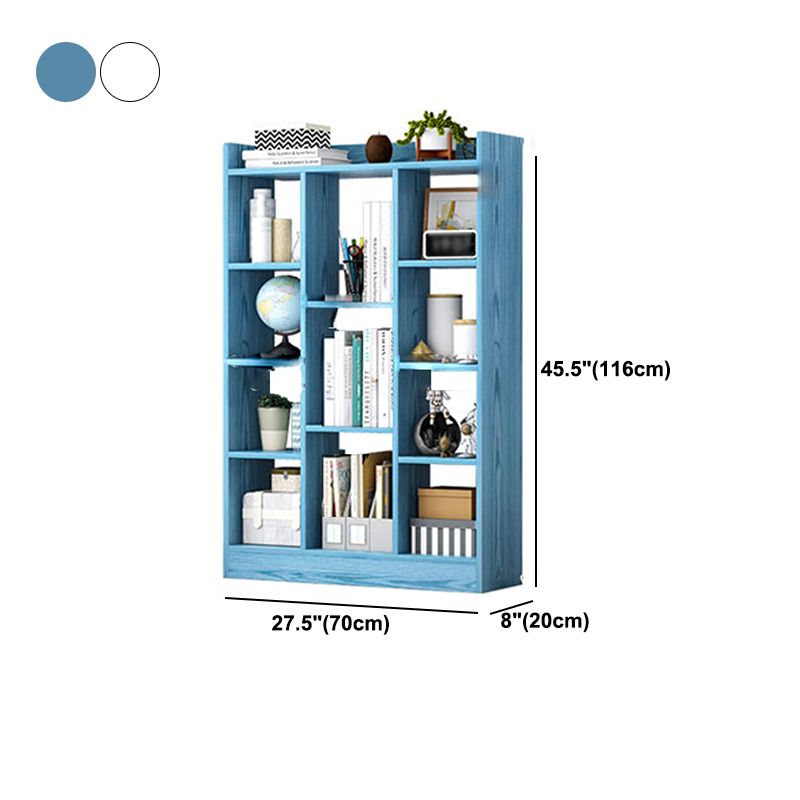 Engineered Wood Standard Bookcase Contemporary Open Back Bookcase Clearhalo 'Bookcases' 'furn' 'furn_bookcases' 'Furniture' 'furniture_bookcases' 'Office Furniture' 1200x1200_92c12f6f-22dd-44f1-8097-5eee10c10638