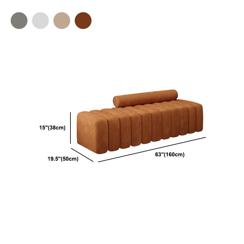 19,68 "Sofa de canapé sans bras contemporain de large pour le salon