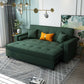 Cama de sofá plegable glamoroso sin angustios de brazos cuadrados Sofas convertibles