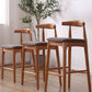 Industrial Fabric Counter & Bar Stools Ash Wood Indoor Stools Clearhalo 'Bar Furniture' 'Bar Stools' 'bar_stools' 'furn' 'furn_bar_stools' 'Furniture' 'Kitchen & Dining Furniture' 1200x1200_92c30660-4a29-4dd2-a0cd-656d3fb78329