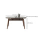Modern Stone Dining Table 4 Ash Legs Dining Table for Dining Room