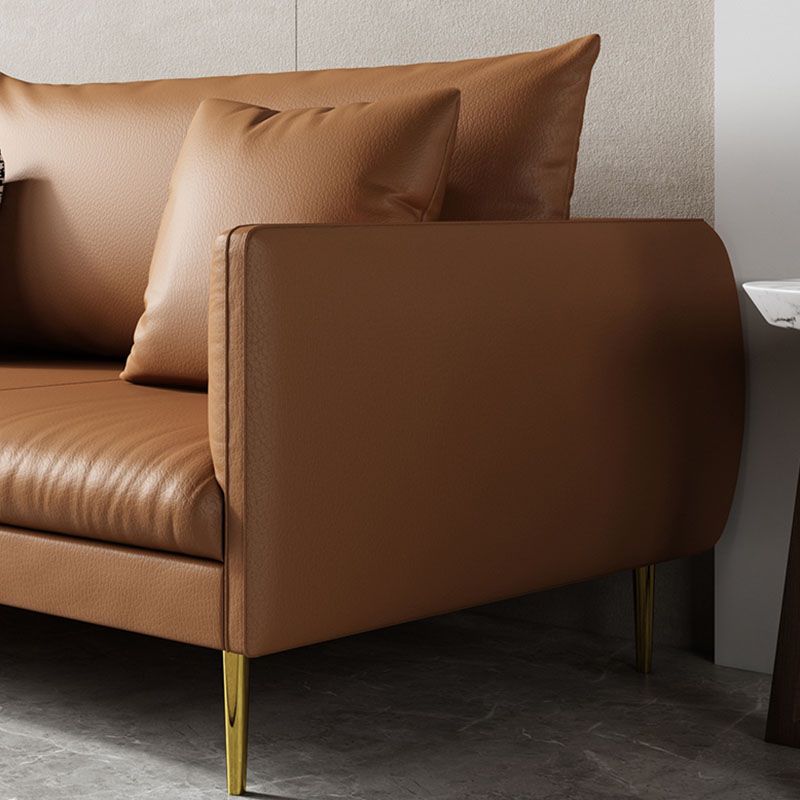 ステイン耐性固定3シータースクエアアーム標準クッションソファ