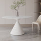 Sintered Stone Home Dining Table Modern Round Dining Room Table Clearhalo 'Dining Tables & Seating' 'Dining Tables' 'dining_table' 'furn' 'furn_dining_table' 'Furniture' 'Kitchen & Dining Furniture' 1200x1200_92cf54bf-290e-49f8-961d-2af466836338