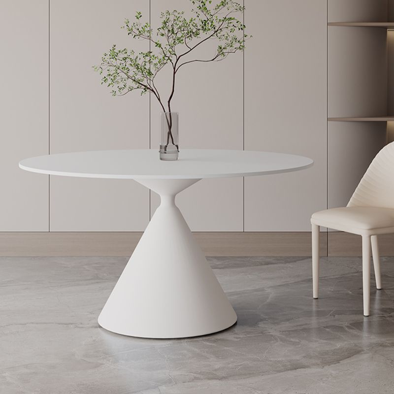 Sintered Stone Home Dining Table Modern Round Dining Room Table Clearhalo 'Dining Tables & Seating' 'Dining Tables' 'dining_table' 'furn' 'furn_dining_table' 'Furniture' 'Kitchen & Dining Furniture' 1200x1200_92cf54bf-290e-49f8-961d-2af466836338