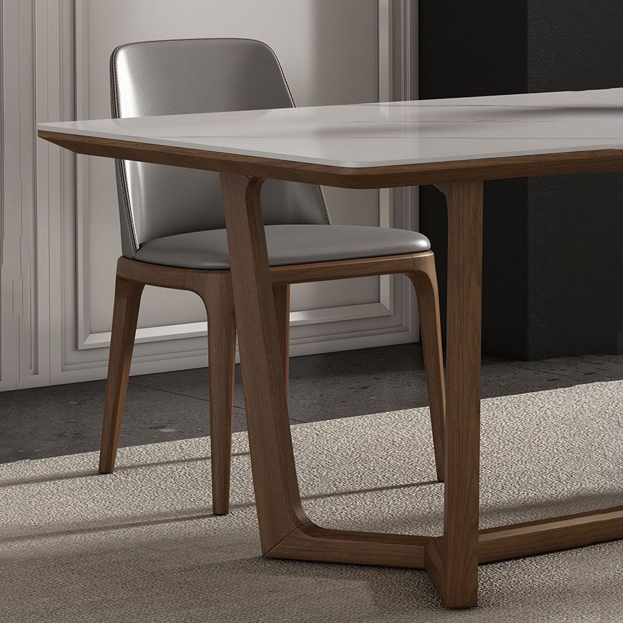 Modern 1/2/3/4/7 Pieces Dining Set Sintered Stone Dining Table Set for Home Clearhalo 'Dining Room Sets' 'Dining Tables & Seating' 'dining_room_set' 'furn' 'furn_dining_room_set' 'Furniture' 'furniture_dining_room_set' 'Kitchen & Dining Furniture' 1200x1200_92d123e2-abee-4662-8ff5-f8ad2eb74fc0