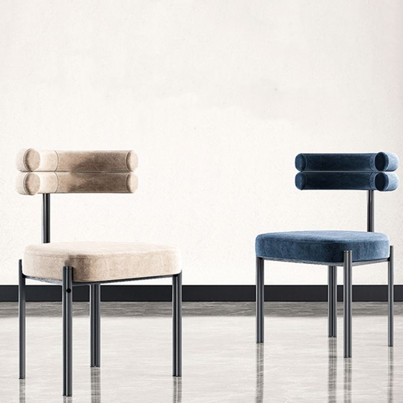 Contemporary Home Side Chair Upholstered Armless Dining Chairs Clearhalo 'Dining Chairs' 'Dining Tables & Seating' 'dining_chair' 'furn' 'furn_dining_chair' 'Furniture' 'Kitchen & Dining Furniture' 1200x1200_92d565d5-b8c6-4498-bad7-af146331e27b