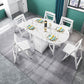 Contemporary Style Dining Site Table Drop-Leaf Dining Table for Dining Room Clearhalo ' dining_table' 'Dining Tables & Seating' 'Dining Tables' 'furn' 'furn_dining_table' 'Furniture' 'furniture_dining_table' 'Kitchen & Dining Furniture' 'kitchen&dining_furn' 'kitchen' 'kitchen_dining_table' 1200x1200_92d85e28-da1b-44a4-b368-7bab72e0e637