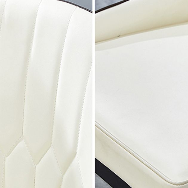 Scandinavian Indoor Armchair Metal Upholstered Parsons Back Dining Room Chair Clearhalo ' kitchen&dining_furn' 'Dining Chairs' 'Dining Tables & Seating' 'dining_chair' 'furn' 'furn_dining_chair' 'Furniture' 'furniture_dining_chair' 'Kitchen & Dining Furniture' 'kitchen' 1200x1200_92d89f51-df73-429d-afea-4853099e80f5