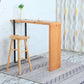 Tabouret en bois contemporain Rectangle Rectangle Soutr comptoir tabouret en finition mate