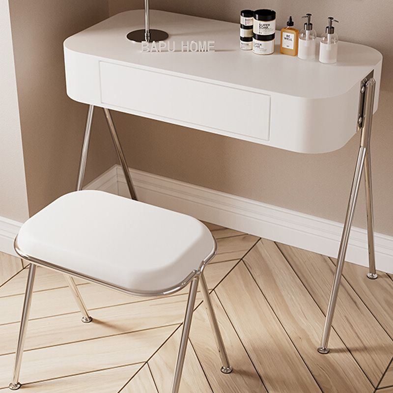 Wooden Make-up Vanity Storage Makeup Vanity Desk Table with a Drawer