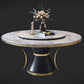 Marble Dining Table Luxury Style Single Pedestal Base Round Table for Home Clearhalo ' dining_table' 'Dining Tables & Seating' 'Dining Tables' 'furn' 'furn_dining_table' 'Furniture' 'furniture_dining_table' 'Kitchen & Dining Furniture' 'kitchen&dining_furn' 'kitchen' 'kitchen_dining_table' 1200x1200_92e2cd1e-655f-4a28-8288-0bc0289fa823