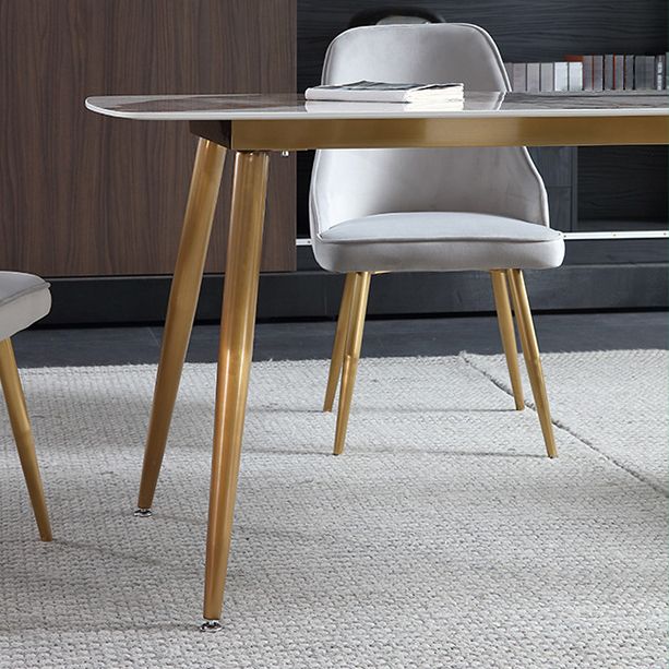 Rectangle Stone Dining Site Table Traditional Luxury Furniture with 4 Legs Clearhalo ' dining_table' 'Dining Tables & Seating' 'Dining Tables' 'furn' 'furn_dining_table' 'Furniture' 'furniture_dining_table' 'Kitchen & Dining Furniture' 'kitchen&dining_furn' 'kitchen' 'kitchen_dining_table' 1200x1200_92e6439a-dbcc-4aaf-bcac-2bc3be4be48a