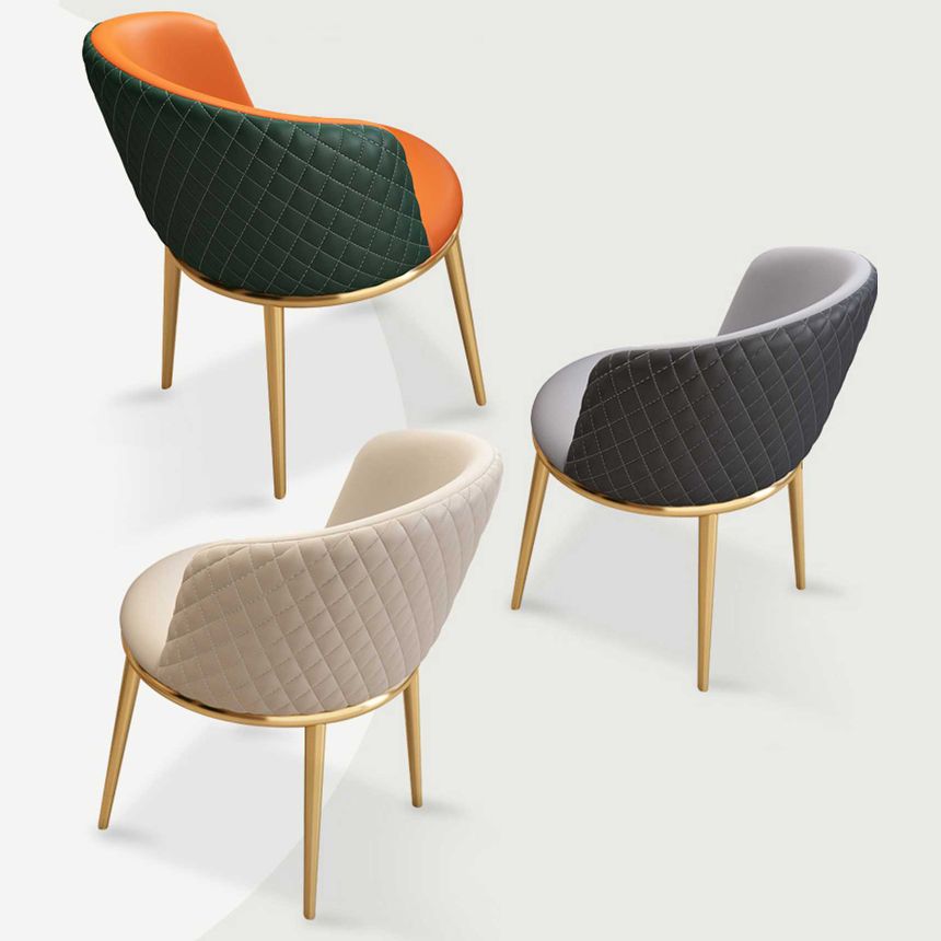 Juego de comedor de estilo moderno con sillas acolchadas 1/2/5 piezas de comedor para el hogar