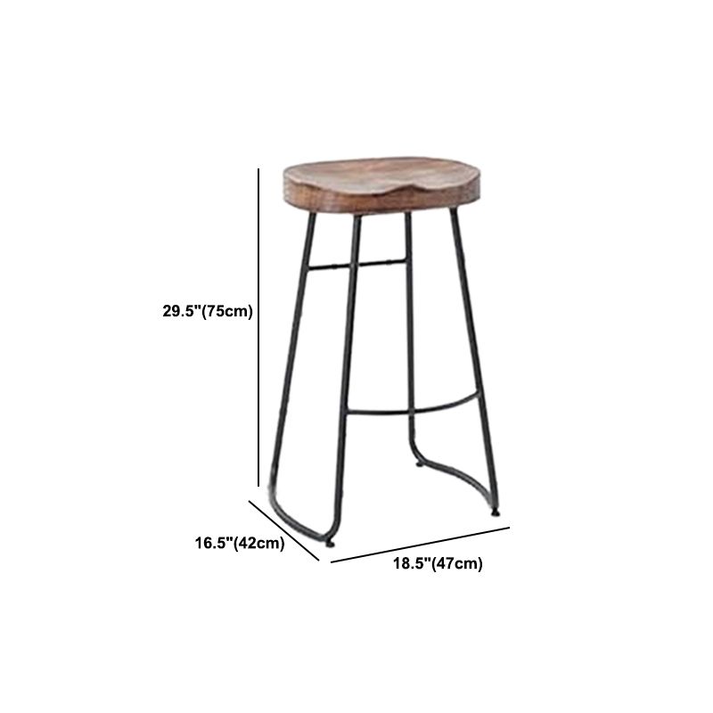 Rechteckiges Massivholz-Bartisch-Set, industrieller 1/4/7-teiliger Thekentisch mit Hockern