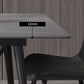 Industrial Standard Sintered Stone Dining Table Rectangle Shape Dining Table for Kitchen Clearhalo ' dining_table' 'Dining Tables & Seating' 'Dining Tables' 'furn' 'furn_dining_table' 'Furniture' 'furniture_dining_table' 'Kitchen & Dining Furniture' 'kitchen&dining_furn' 'kitchen' 'kitchen_dining_table' 1200x1200_92e95e2b-9d18-4af1-b4e5-78b533f6f116