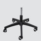 Modern Office Chair Adjustable Seat Height Fixed Arms with Wheels