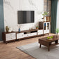 Console multimédia TV en bois Console multimédia scandinave avec tiroirs